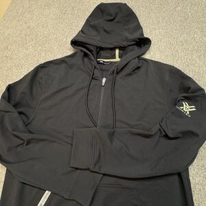 Vortex Optics Northern Shift Hoodie Mens L Black Pullover Sweatshirt Performance